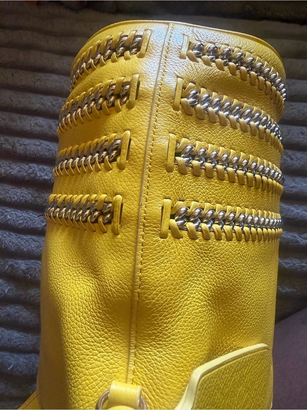 Coach bright yellow